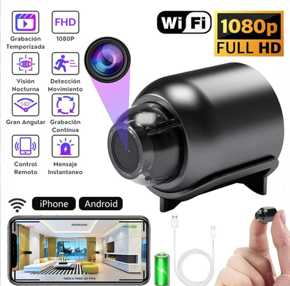 Mini Cámara de Seguridad Full HD 4K UltraVision™